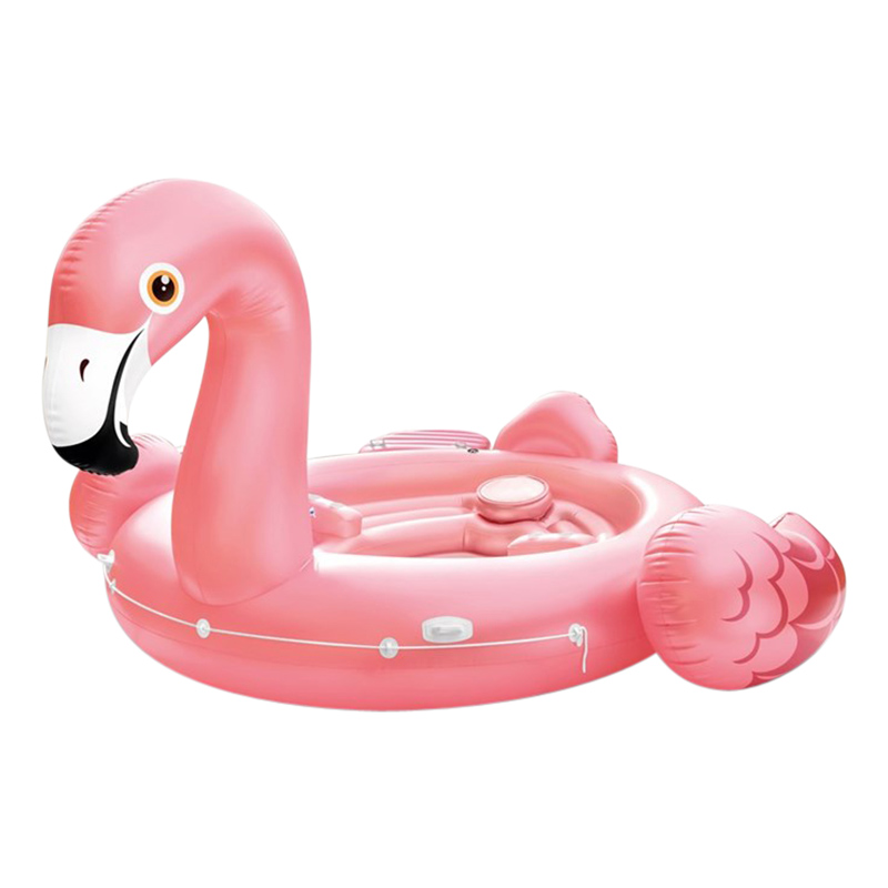 Gigantisk Uppblåsbar Flamingoflotte