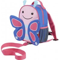 Skip Hop - Zoo Let miniryggsäck med rem (Fjäril)