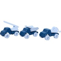 Plasto I´m Green Set med 3 bilar