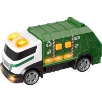 Teamsterz - Renhållningsbil 15 cm med ljud och ljus