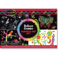 Melissa & Doug Scratch Art Deluxe Combo Set