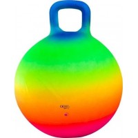 SportMe - Hoppboll 45 cm Regnbågsfärgad
