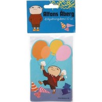 Alfons Åberg Inbjudningskort 10-pack