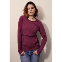 Boob B·Warmer Sweatshirt (Purple)