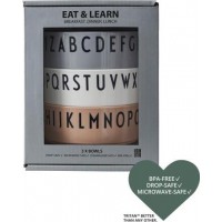 Design Letters Skålar 3-pack (Rosa)