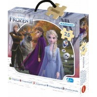 Disney Frozen 2 Askpussel trä 25 bitar