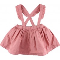 En Fant Kjol med hängslen (Rosa)