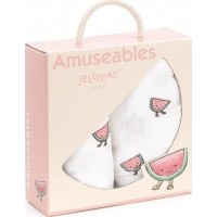 Jellycat Muslinfiltar 2-pack (Vattenmelon)