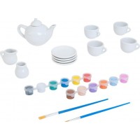 Måla din egen teservis