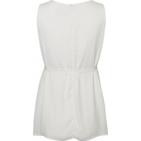 Mamalicious Vävd topp med broderi (Snow white)