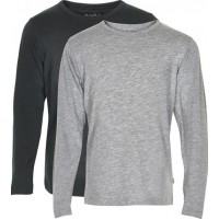 MINYMO Basic T-shirt 2-pack (Anthracite Black)
