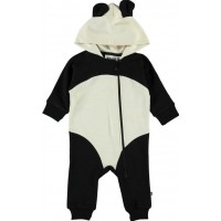 Molo Flossie Pandaoverall (Svart)