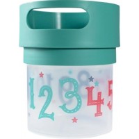 Munchie Mug Snacksskål 350ml (Turkos)