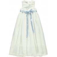 name it Dania Dopklänning Rosa/blått band (Bright White)