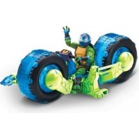 RTMNT Ninja Turtles Motorcykel och Leonardo