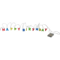 Happy Birthday LED-Slinga