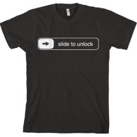 Slide To Unlock T-shirt - Small