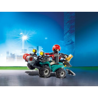 Playmobil City Action Bandit och fyrhjuling med vinsch 6879