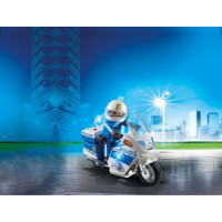 Playmobil City Action - Polismotorcykel med LED-ljus 6923