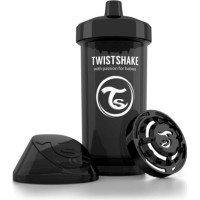 Twistshake Sportflaska 360 ml (Svart)