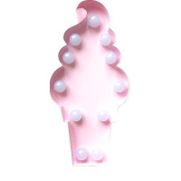 Marquee Light LED-light Glasstrut (Rosa)