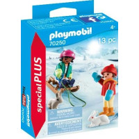 Playmobil Family Fun Barn med släde 70250
