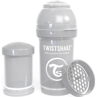 Twistshake Anti-Colic 180ml (Pastell Grå)
