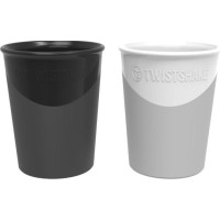Twistshake Mugg 2-pack 170ml (Svart/vit)